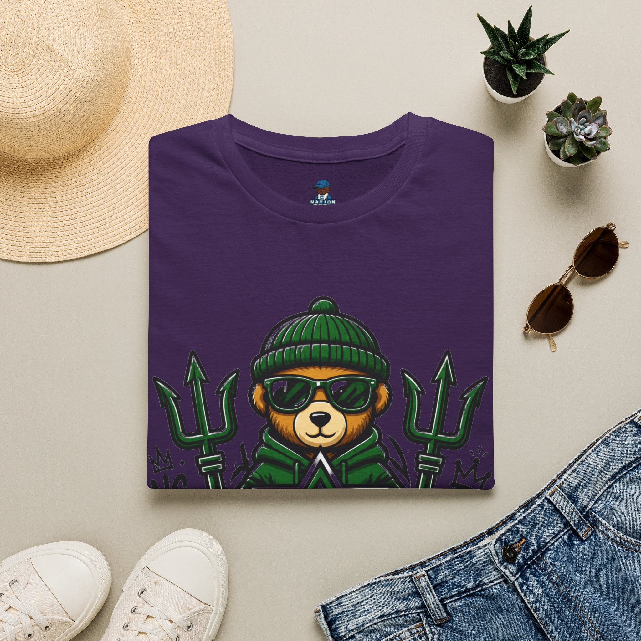 WEAR YOUR IDENTITY  green bear