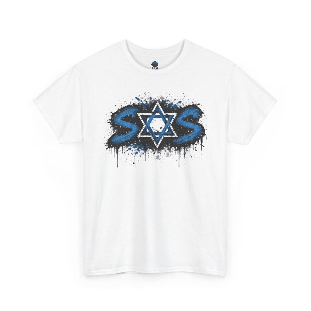 Blue splat SOS