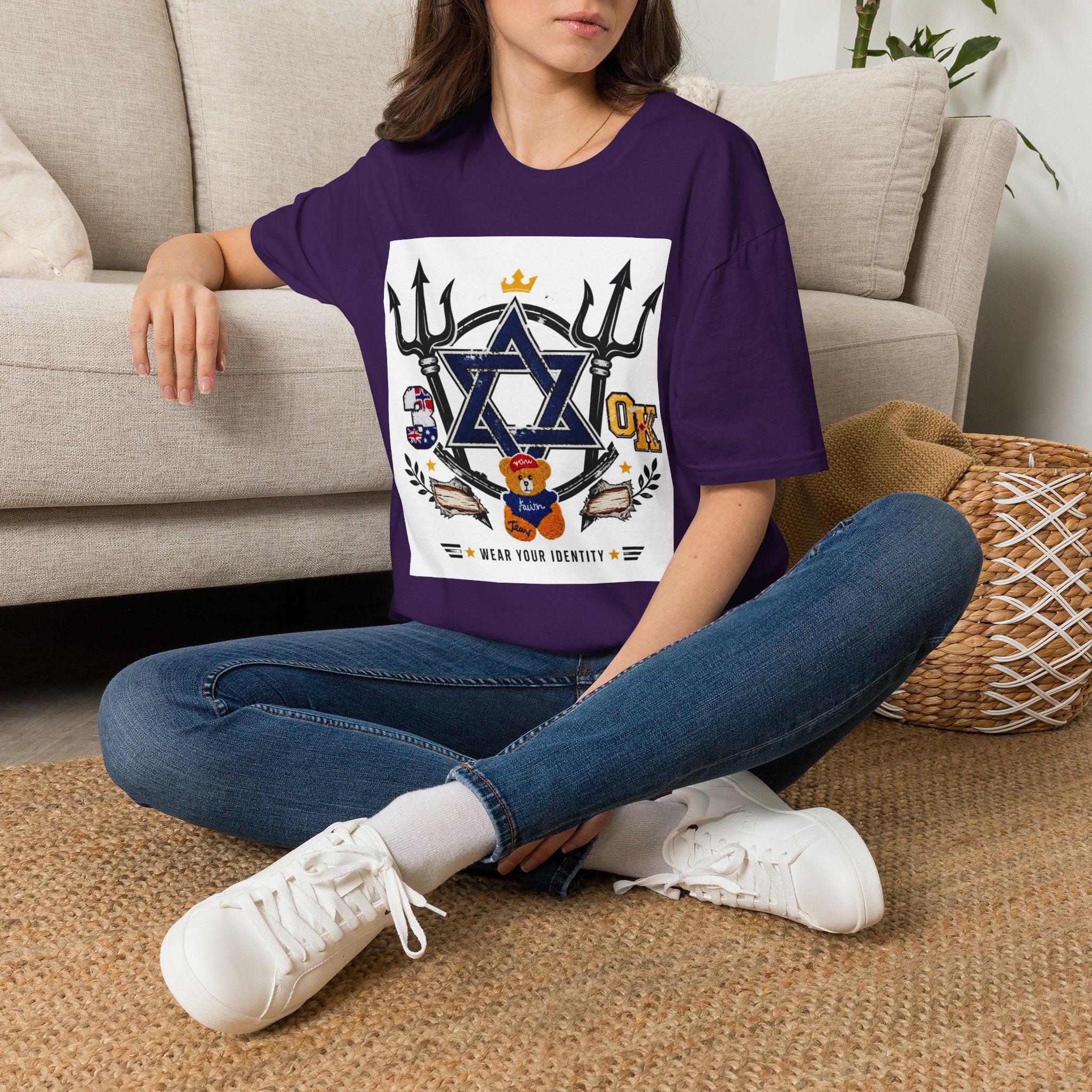 WEAR YOUR IDENTITY denim bear 2