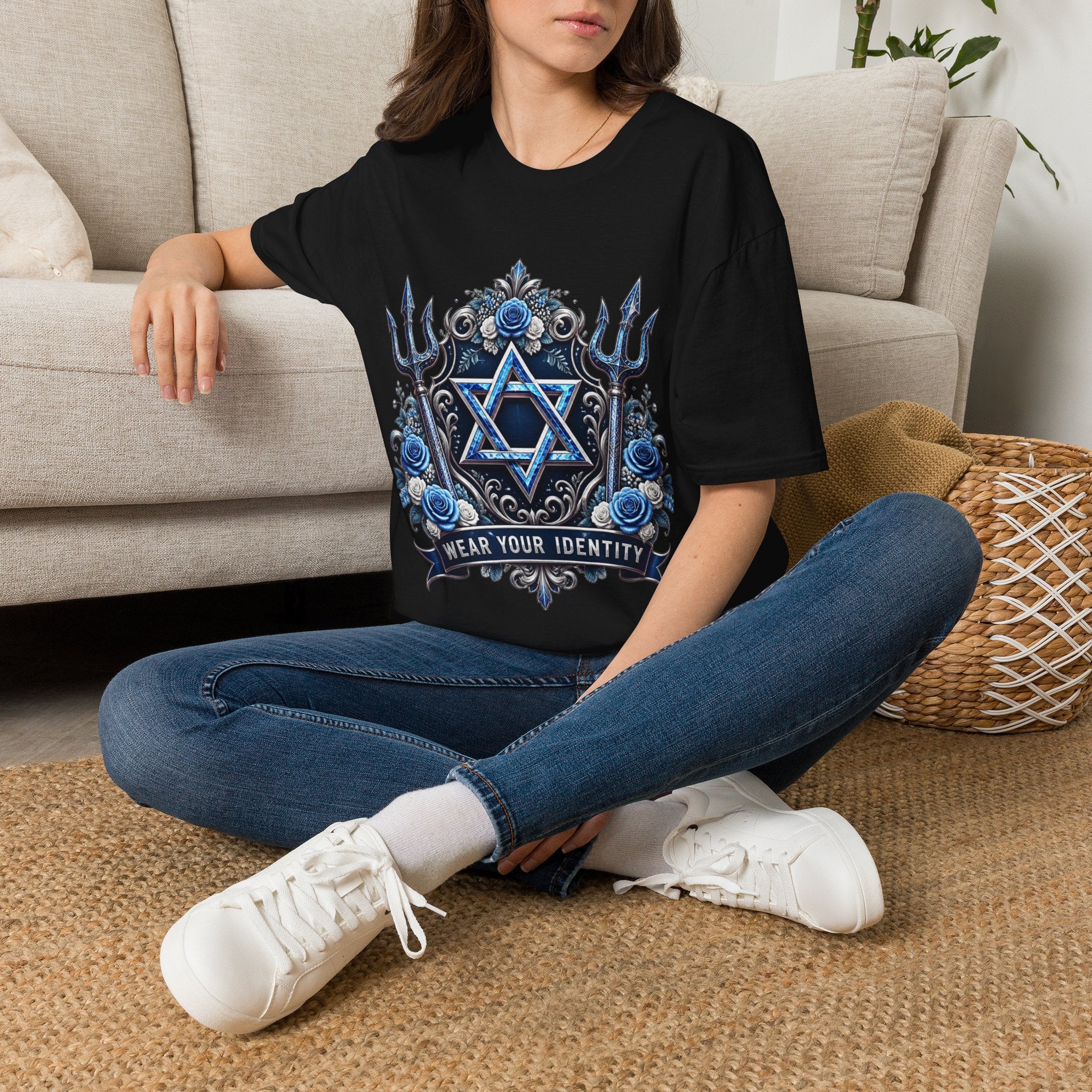 WEAR YOUR IDENTITY  blue savior