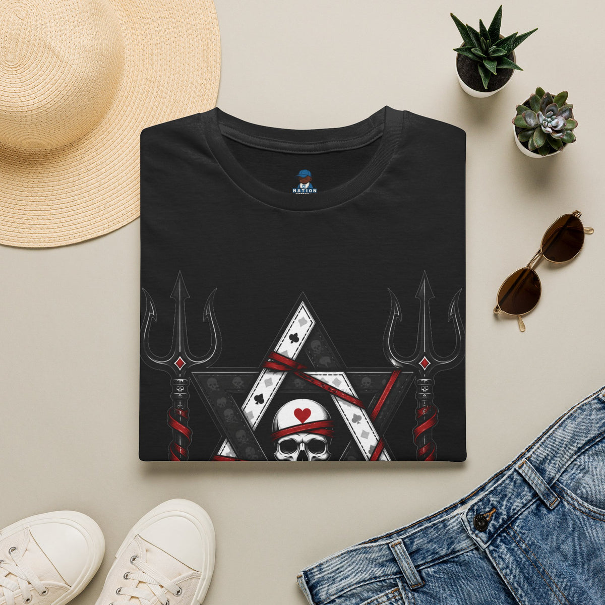 WEAR YOUR IDENTITY hearts and spades
