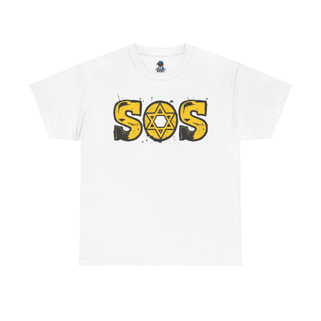 Black and yellow SOS