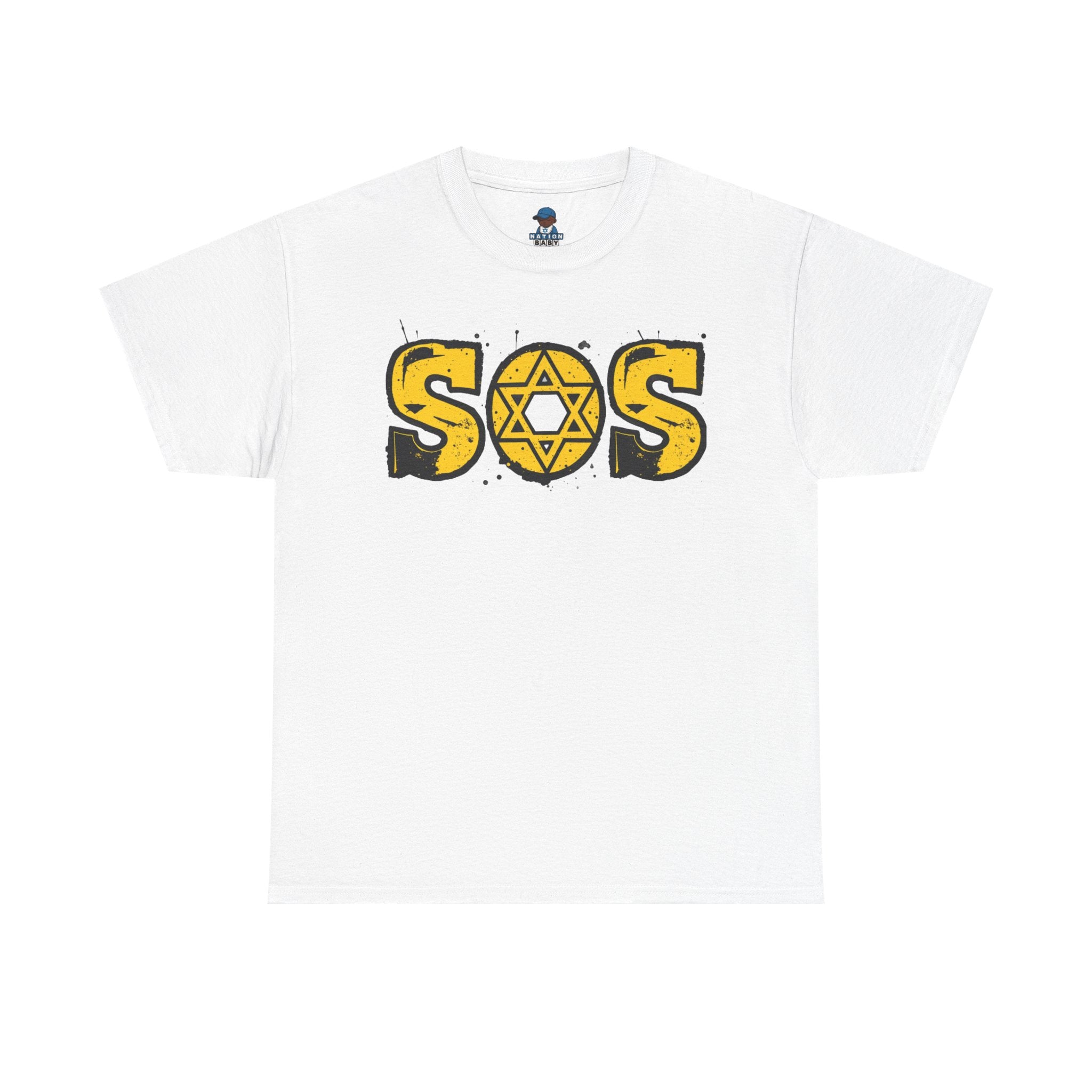Black and yellow SOS
