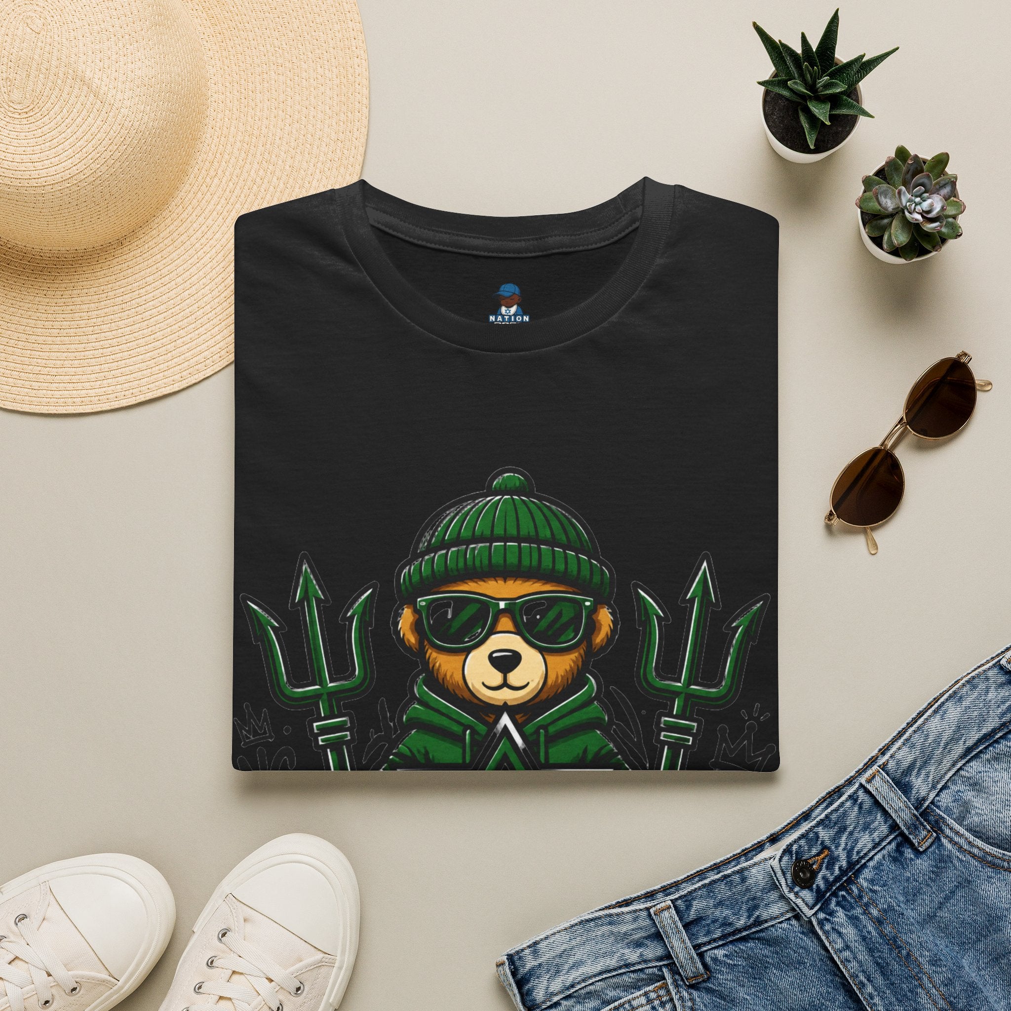 WEAR YOUR IDENTITY  green bear