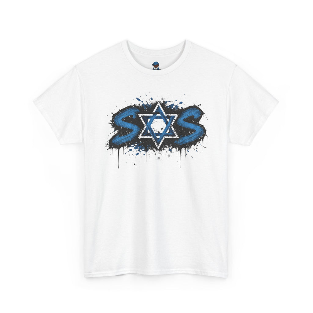 Blue splat SOS