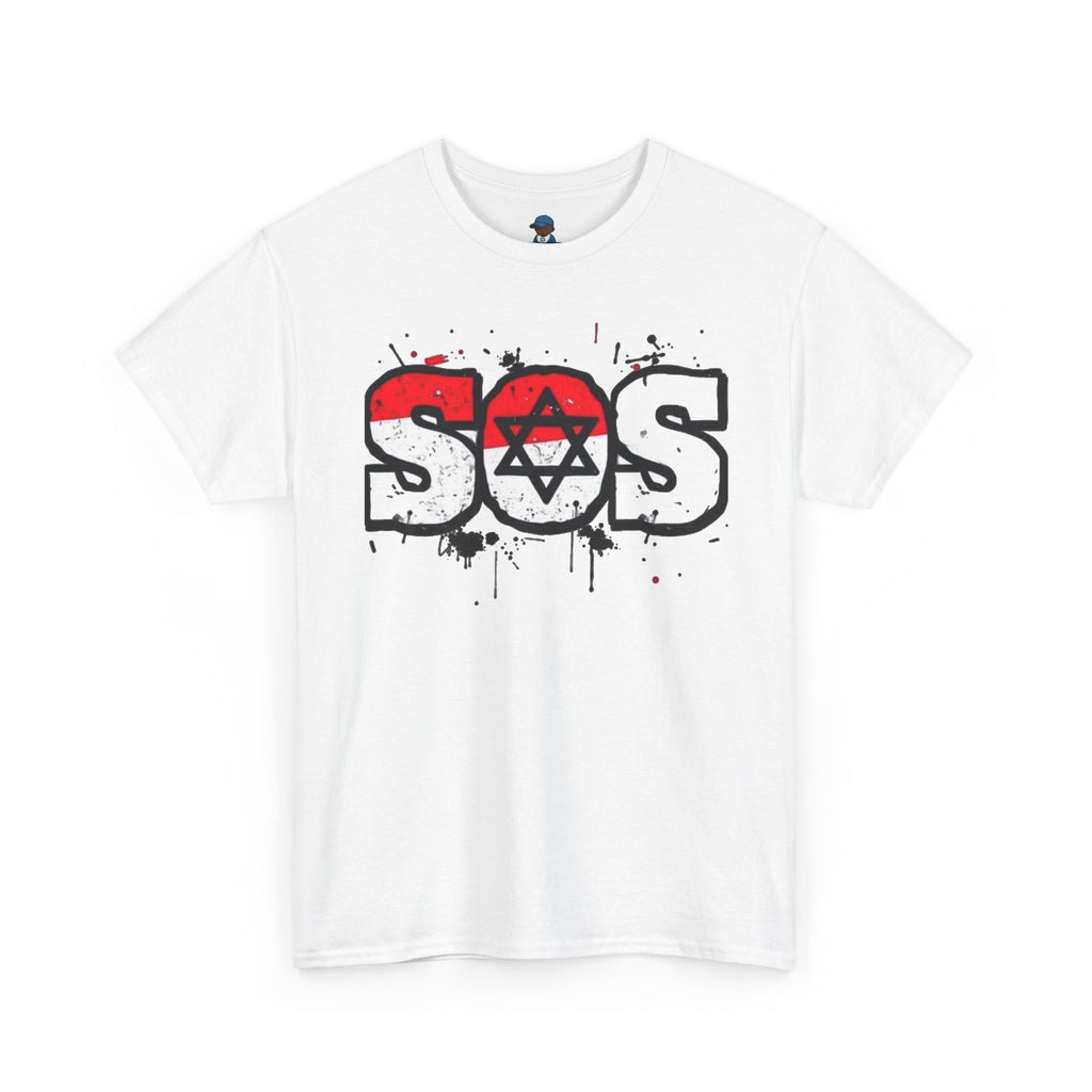 Red and white SOS