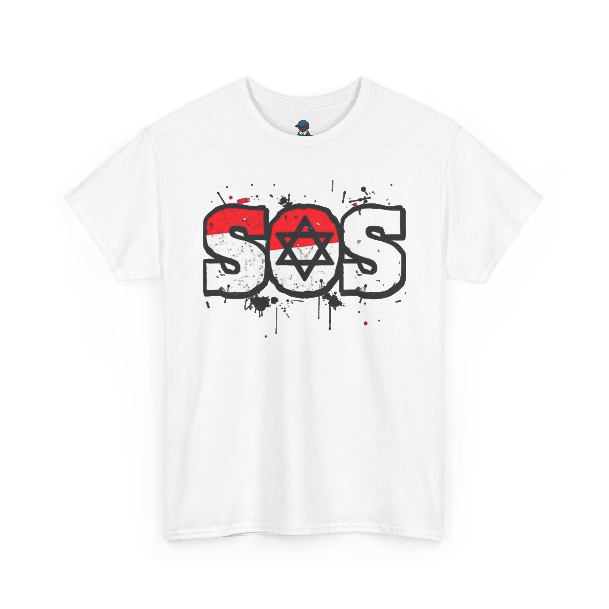 Red and white SOS