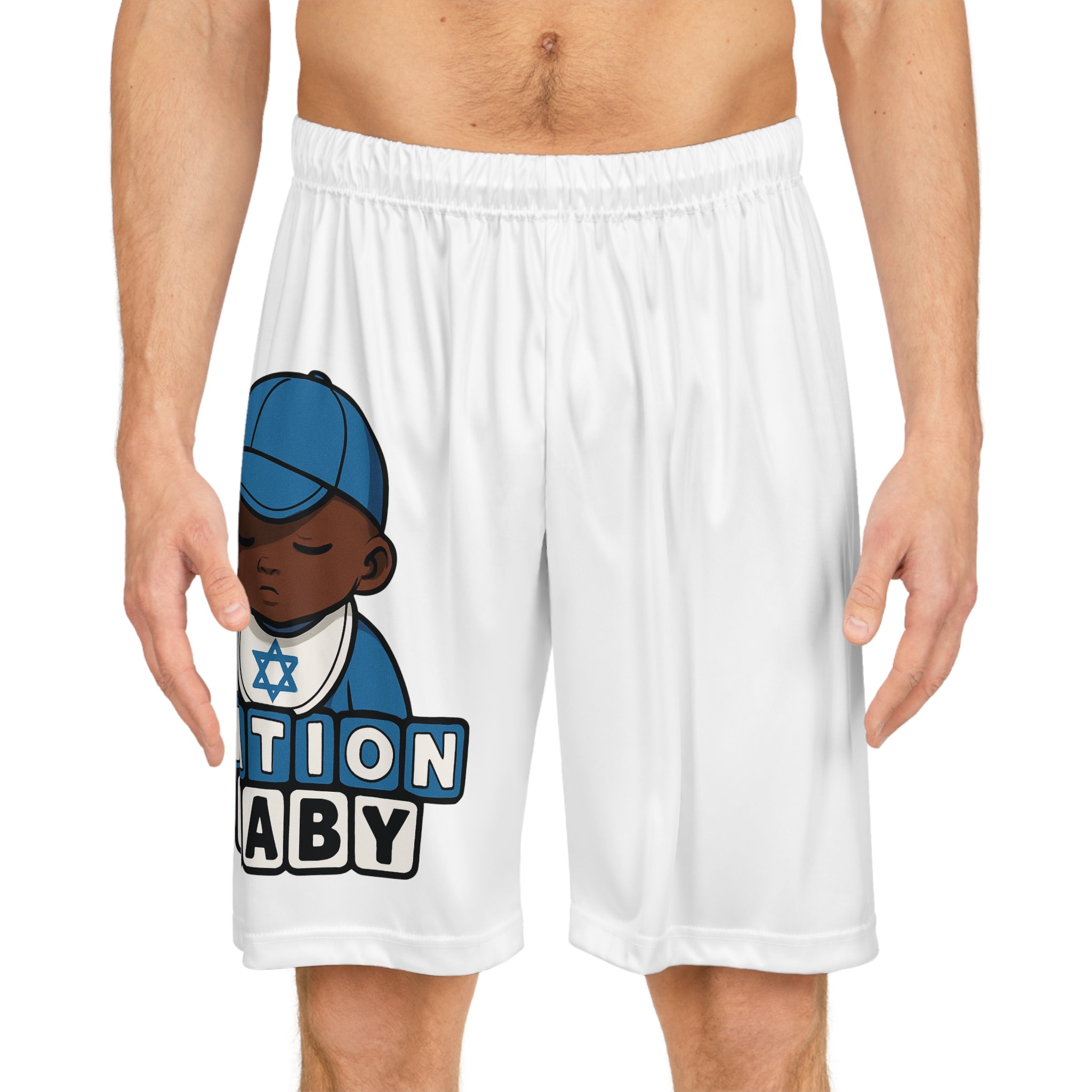 Copy of Copy of Graffiti Basketball Shorts – 'BASK' Urban Streetwear Athletic Shorts