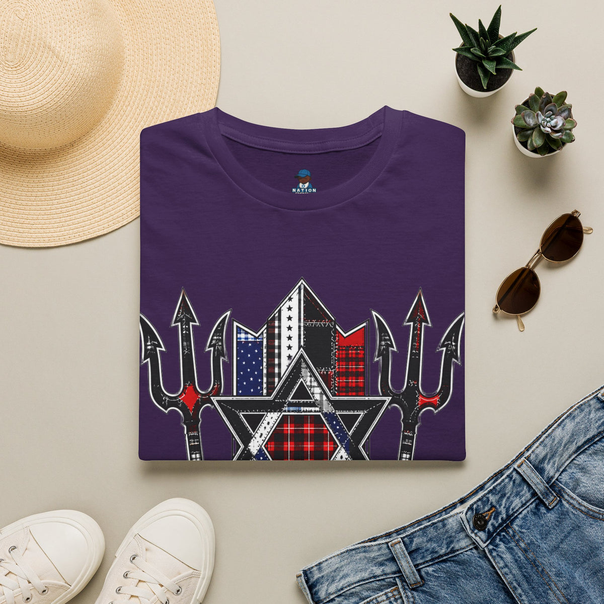 WEAR YOUR IDENTITY plaid