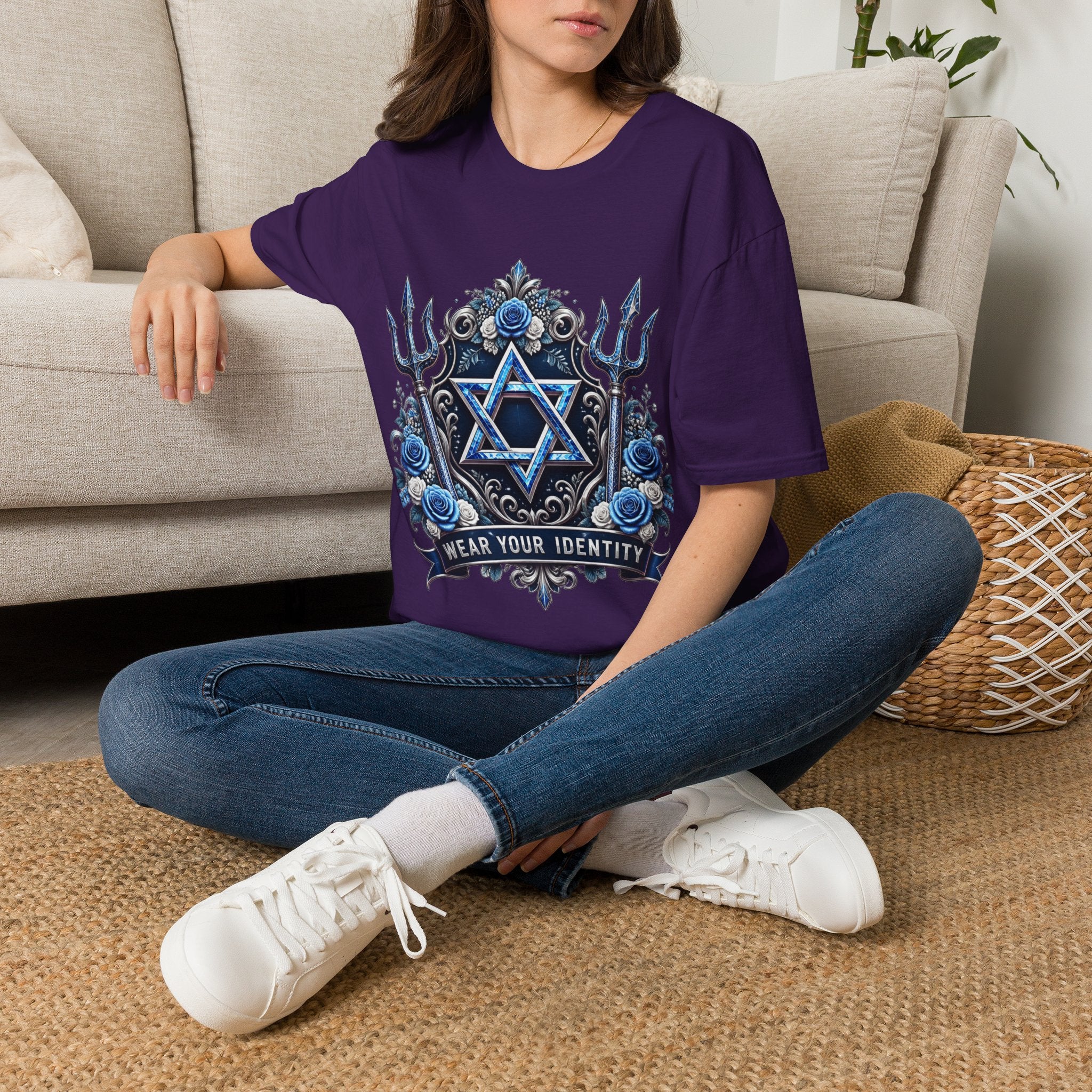 WEAR YOUR IDENTITY  blue savior