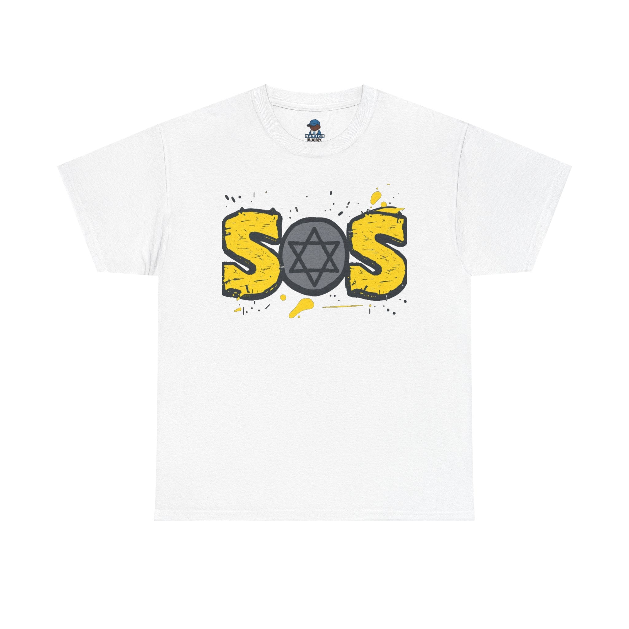 Yellow grey SOS