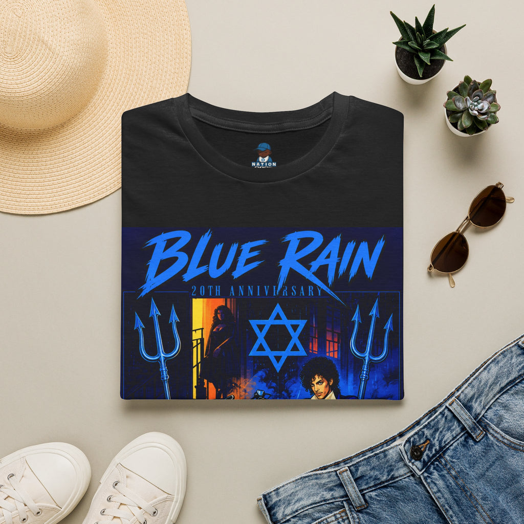 Blue rain