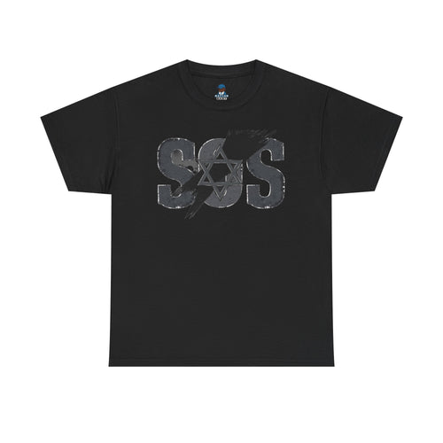Black and grey SOS