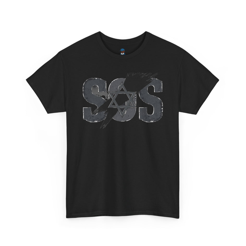 Black and grey SOS
