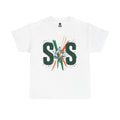 Orange Green white SOS