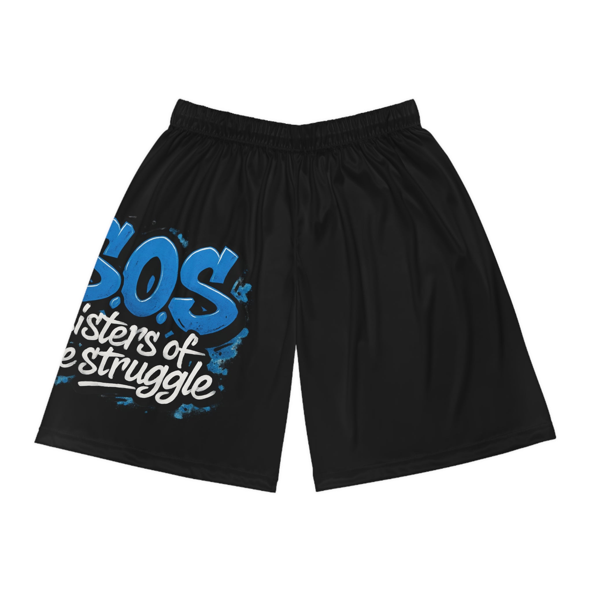 Copy of Graffiti Basketball Shorts – 'BASK' Urban Streetwear Athletic Shorts