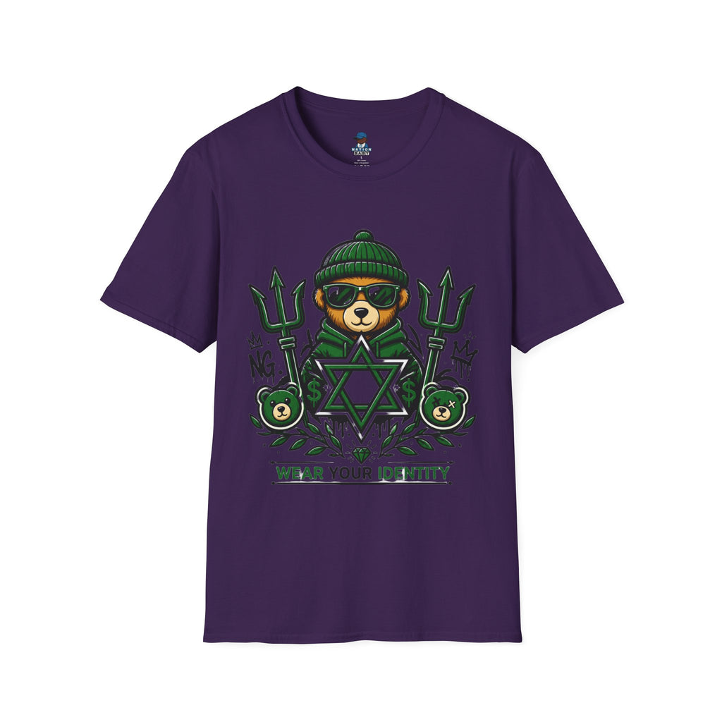 WEAR YOUR IDENTITY  green bear