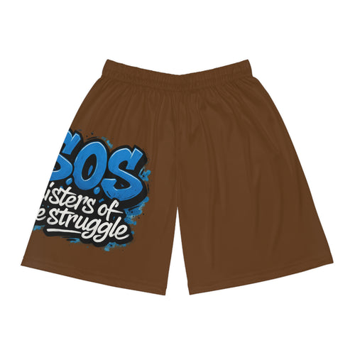Copy of Graffiti Basketball Shorts – 'BASK' Urban Streetwear Athletic Shorts