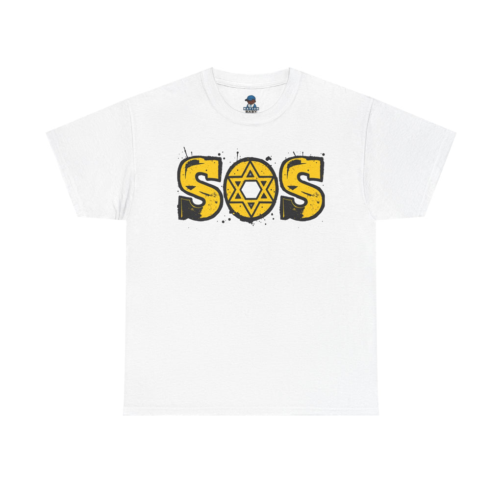 Black and yellow SOS