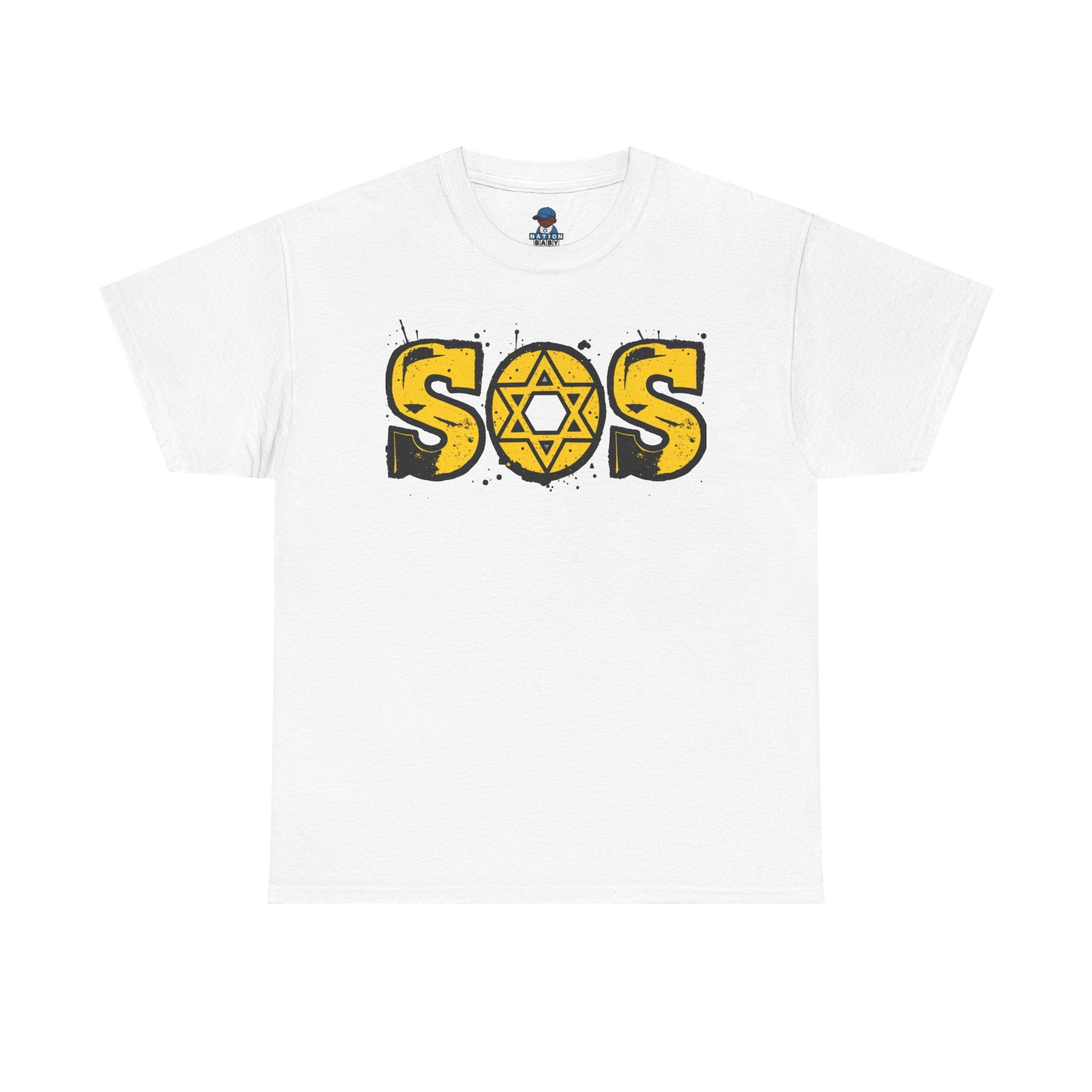 Black and yellow SOS