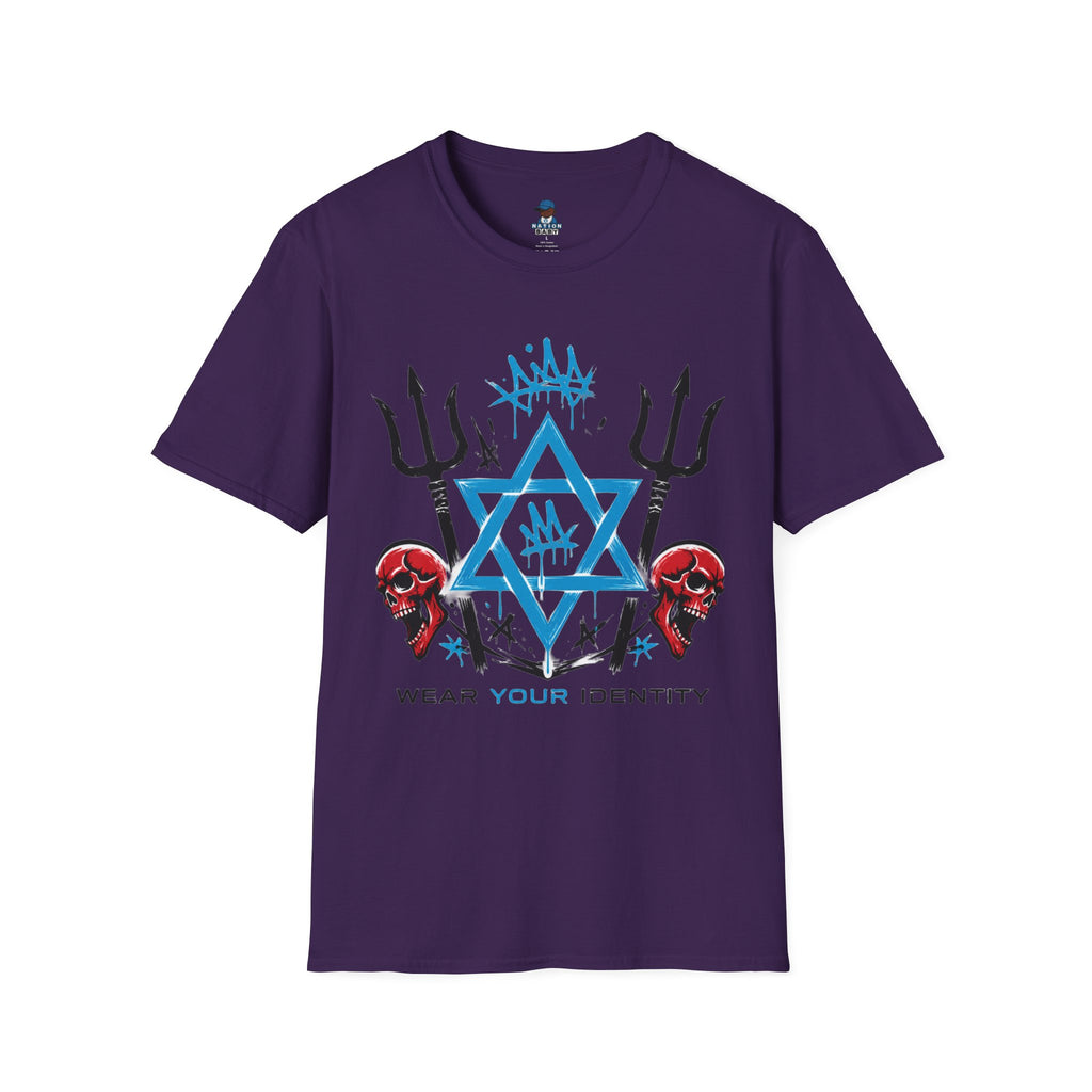 WEAR YOUR IDENTITY red skull
