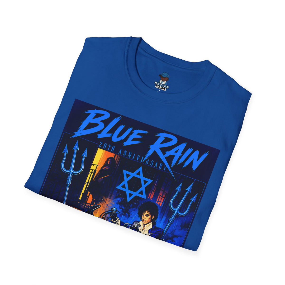 Blue rain