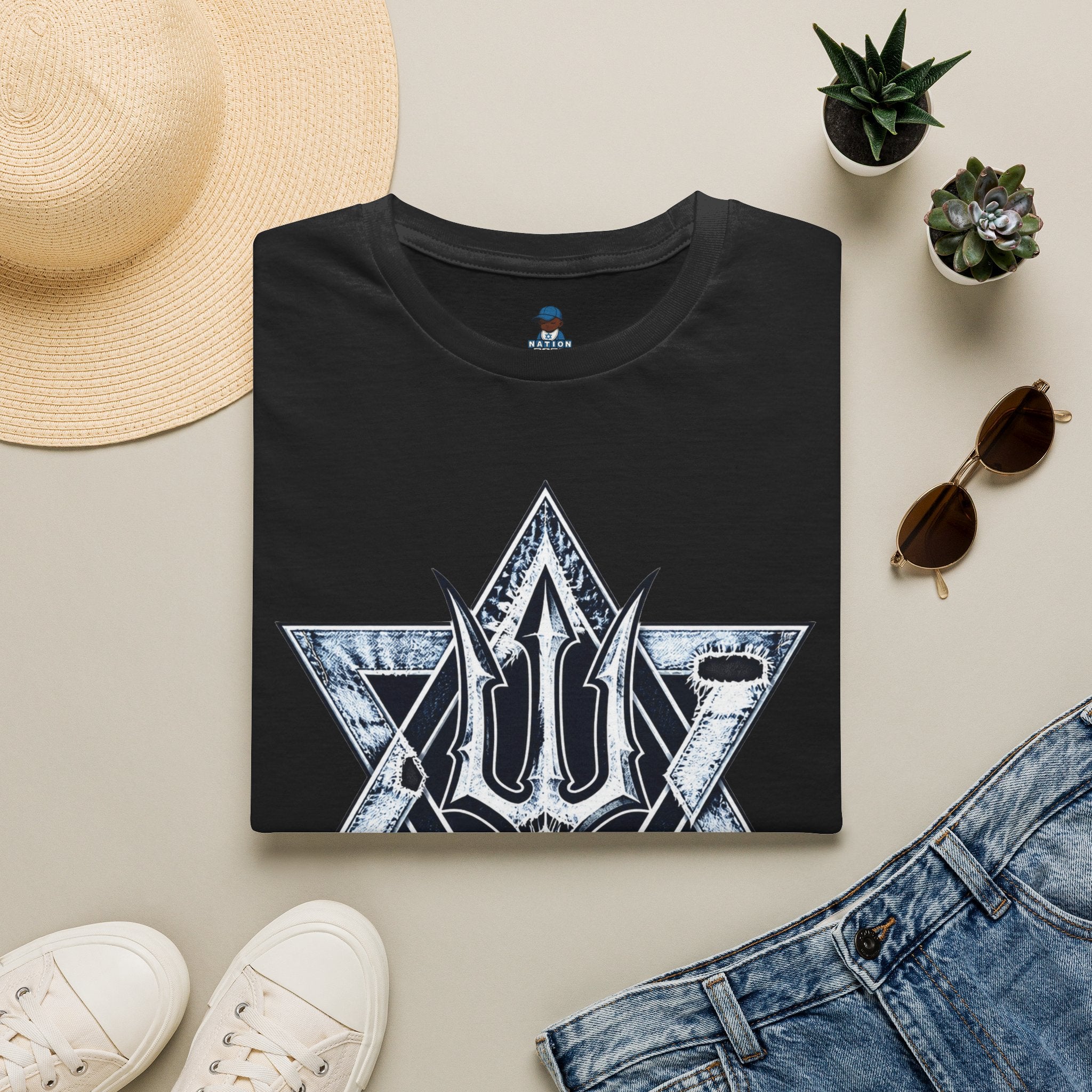WEAR YOUR IDENTITY blue denim
