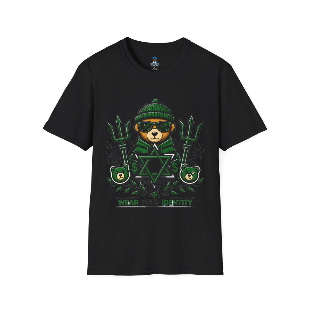 WEAR YOUR IDENTITY  green bear