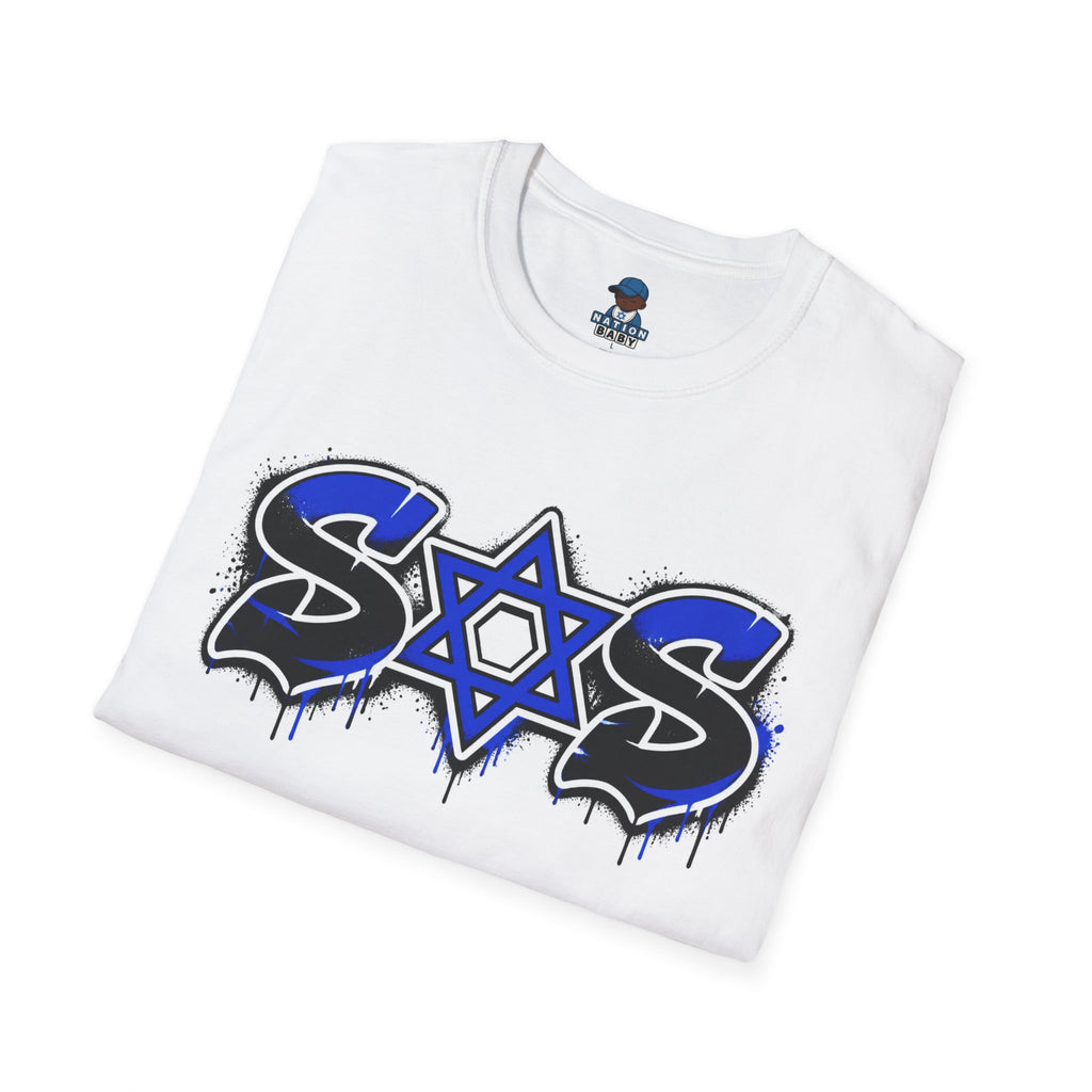 Black BLUE painted S OS