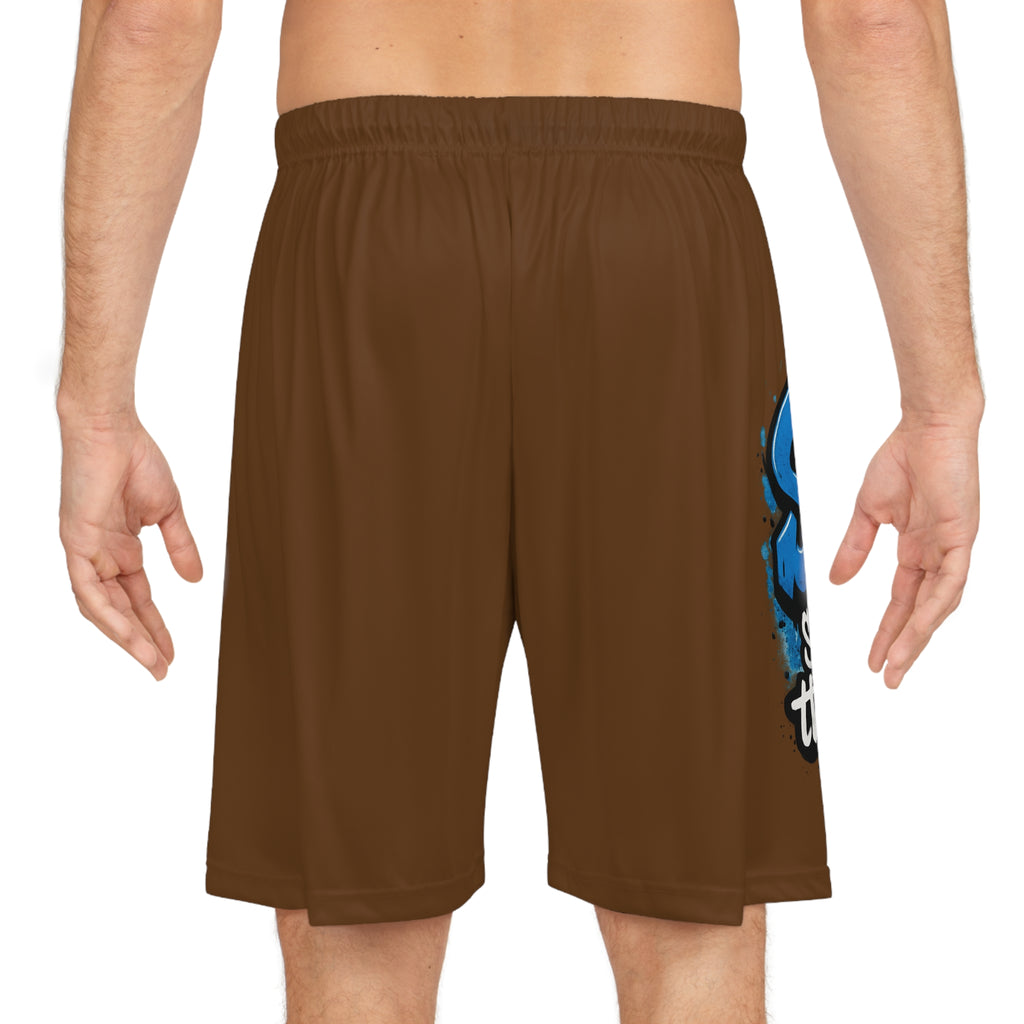 Copy of Graffiti Basketball Shorts – 'BASK' Urban Streetwear Athletic Shorts