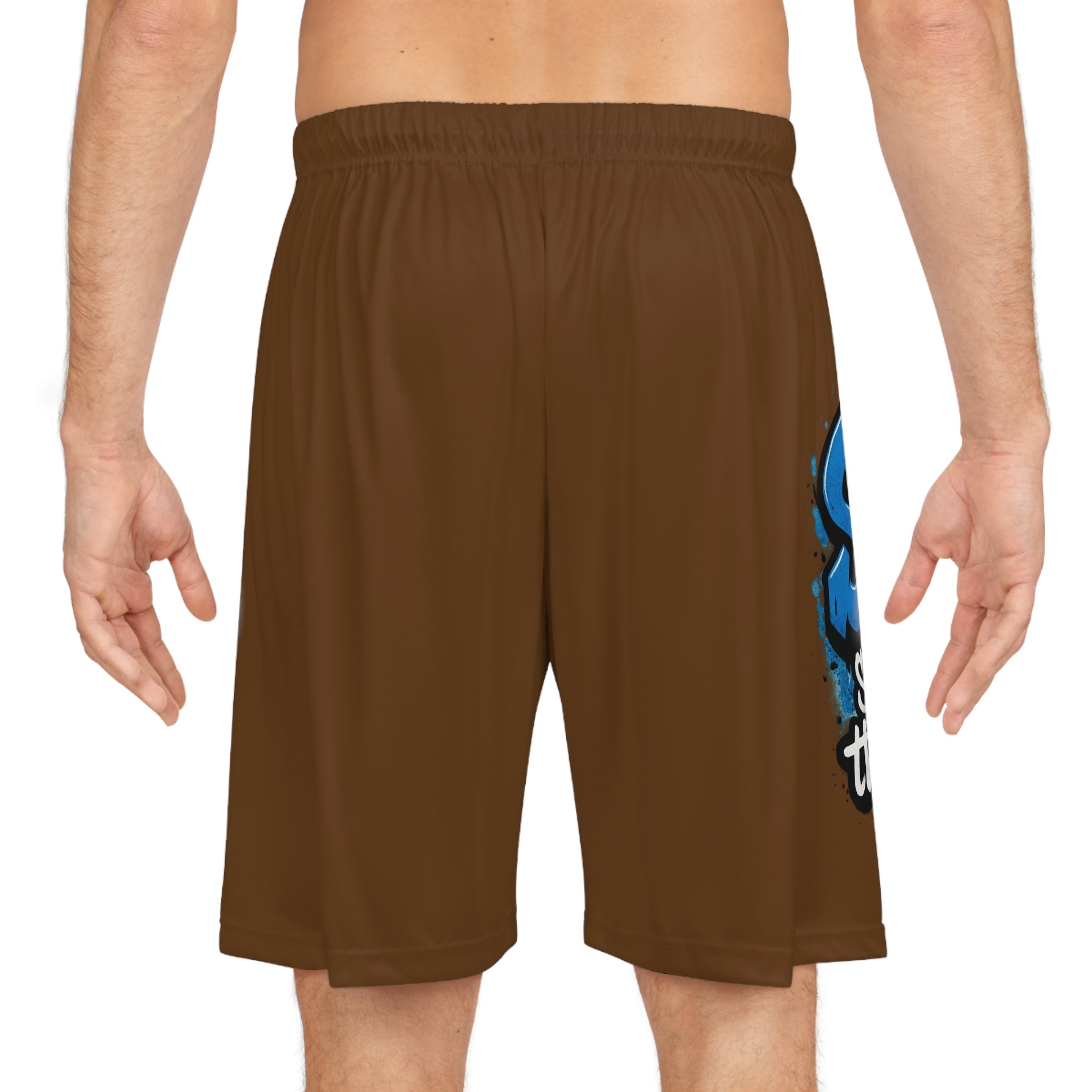 Copy of Graffiti Basketball Shorts – 'BASK' Urban Streetwear Athletic Shorts