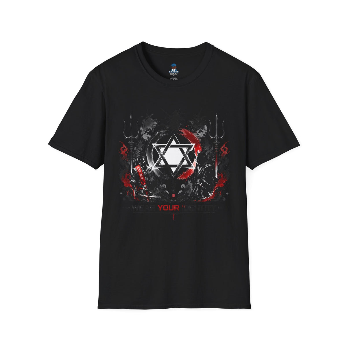 WEAR YOUR IDENTITY  black samurai