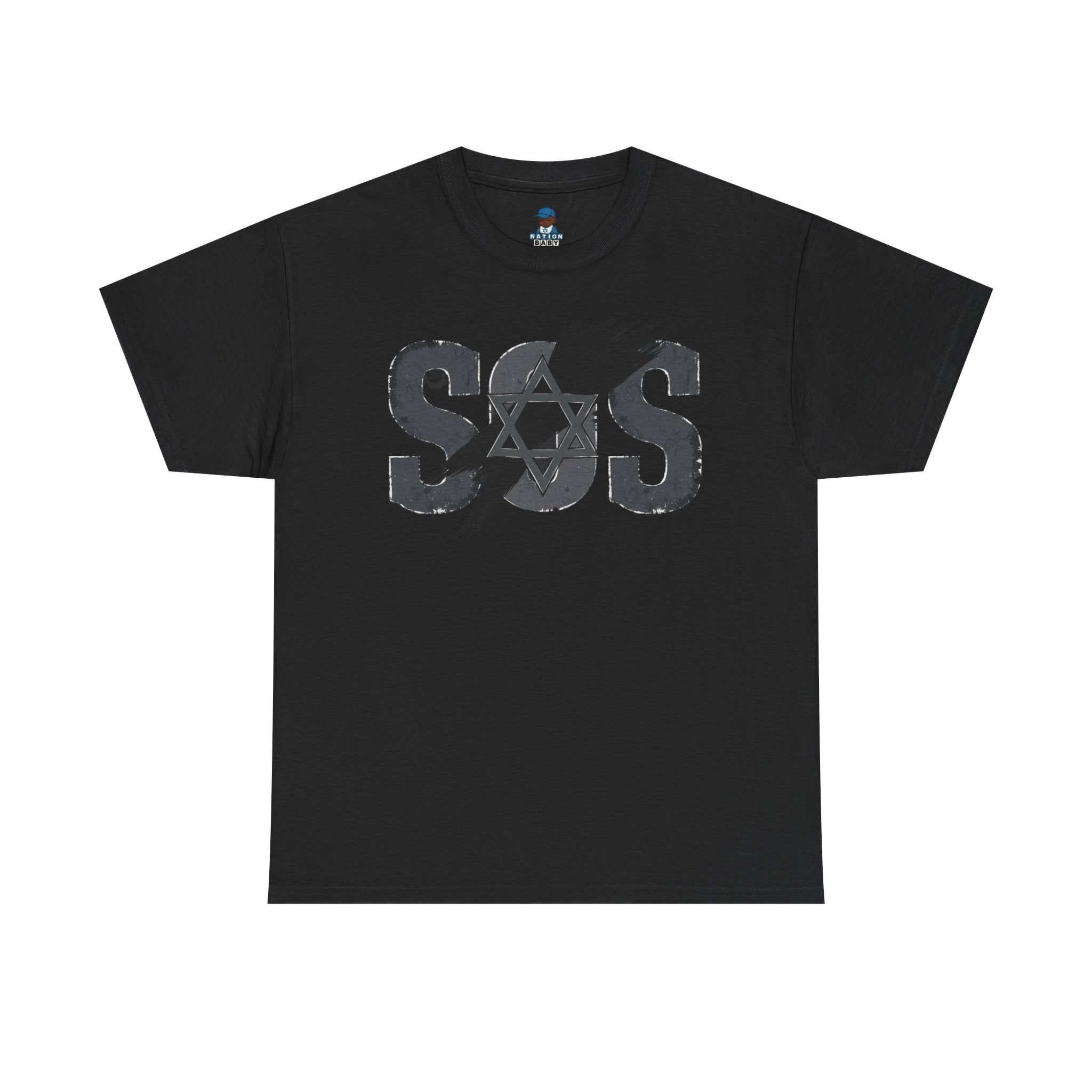 Black and grey SOS