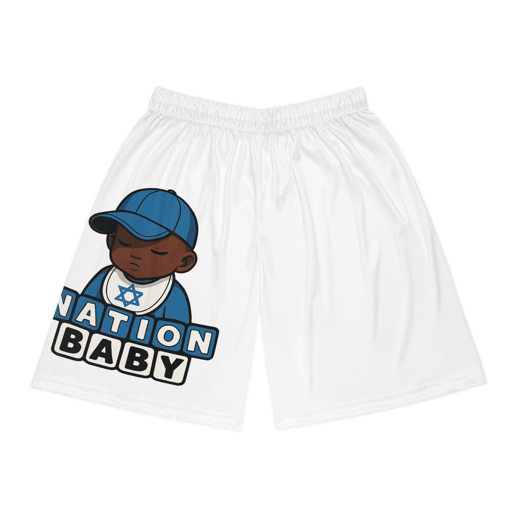 Copy of Copy of Graffiti Basketball Shorts – 'BASK' Urban Streetwear Athletic Shorts