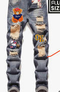 WEAR YOUR IDENTITY bear denim pants