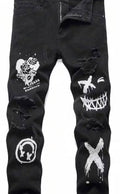 WEAR YOUR IDENTITY blue streak pants