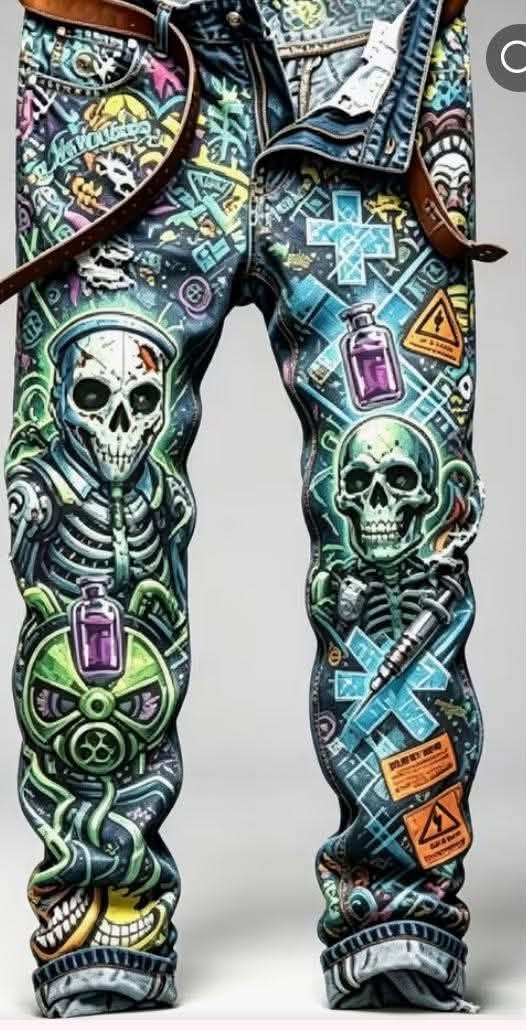 WEAR YOUR IDENTITY toxic pants