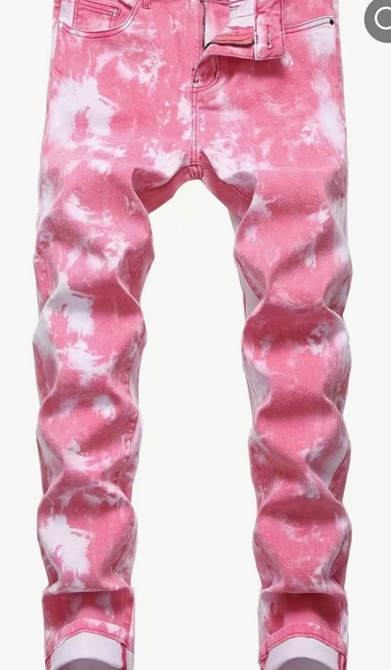WEAR YOUR IDENTITY pink six pants