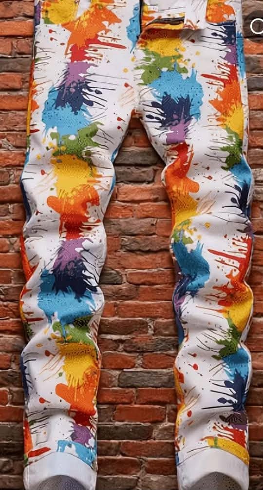 wear your identity colorful pants
