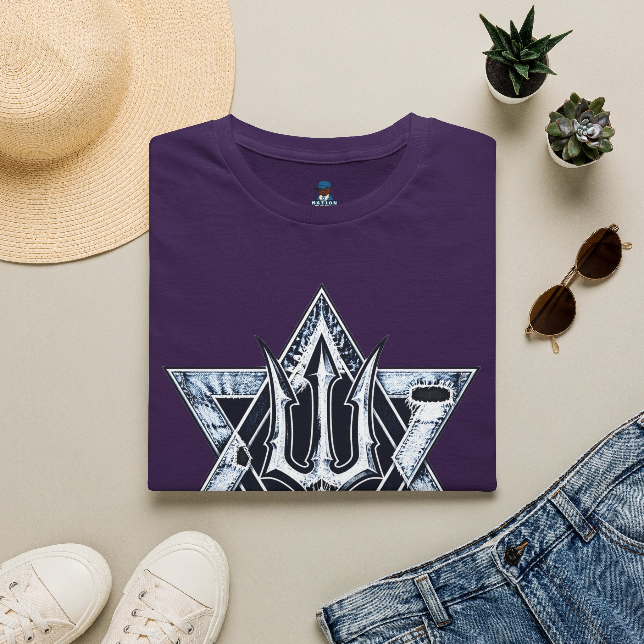 WEAR YOUR IDENTITY blue denim