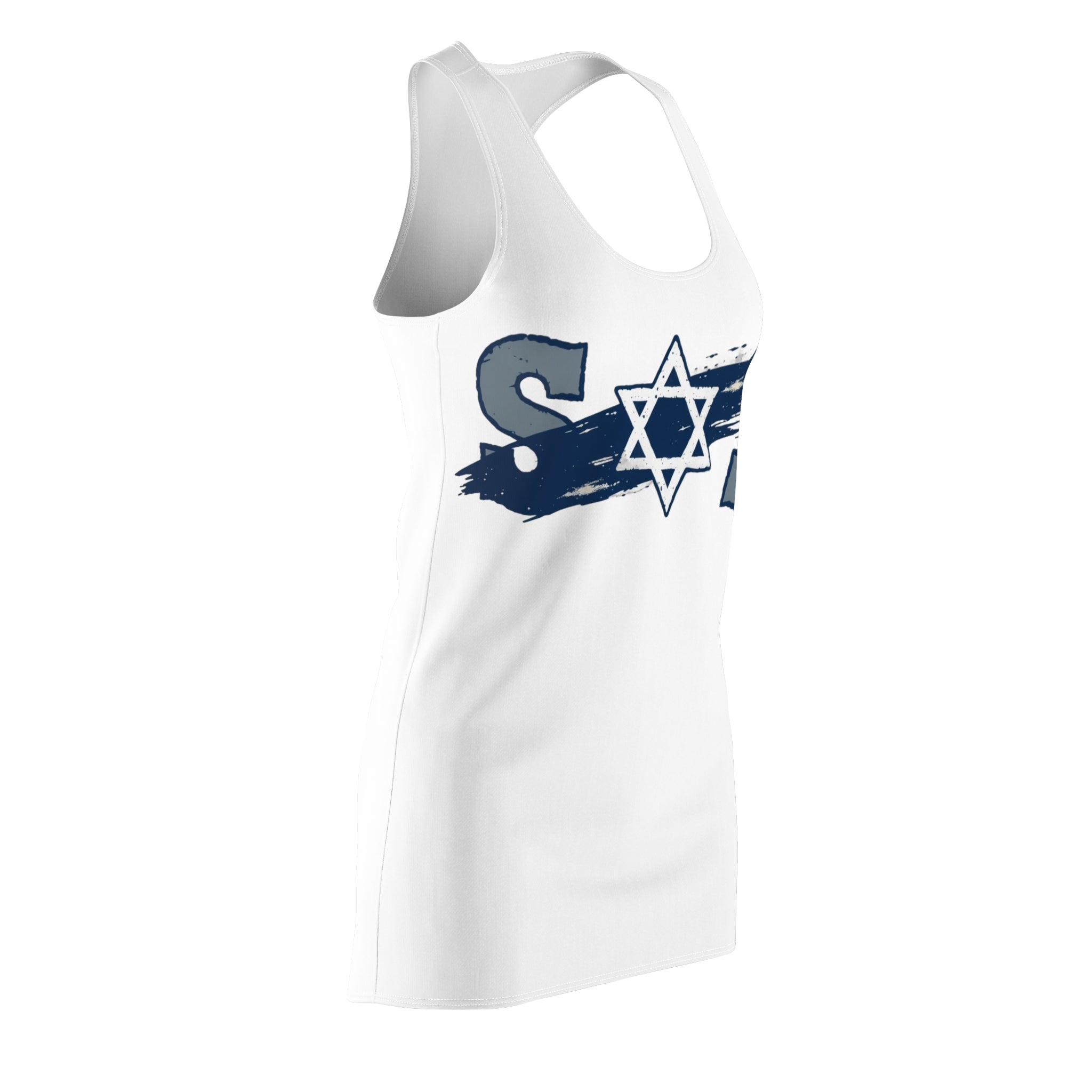 Copy of Grey blue  dress SOS