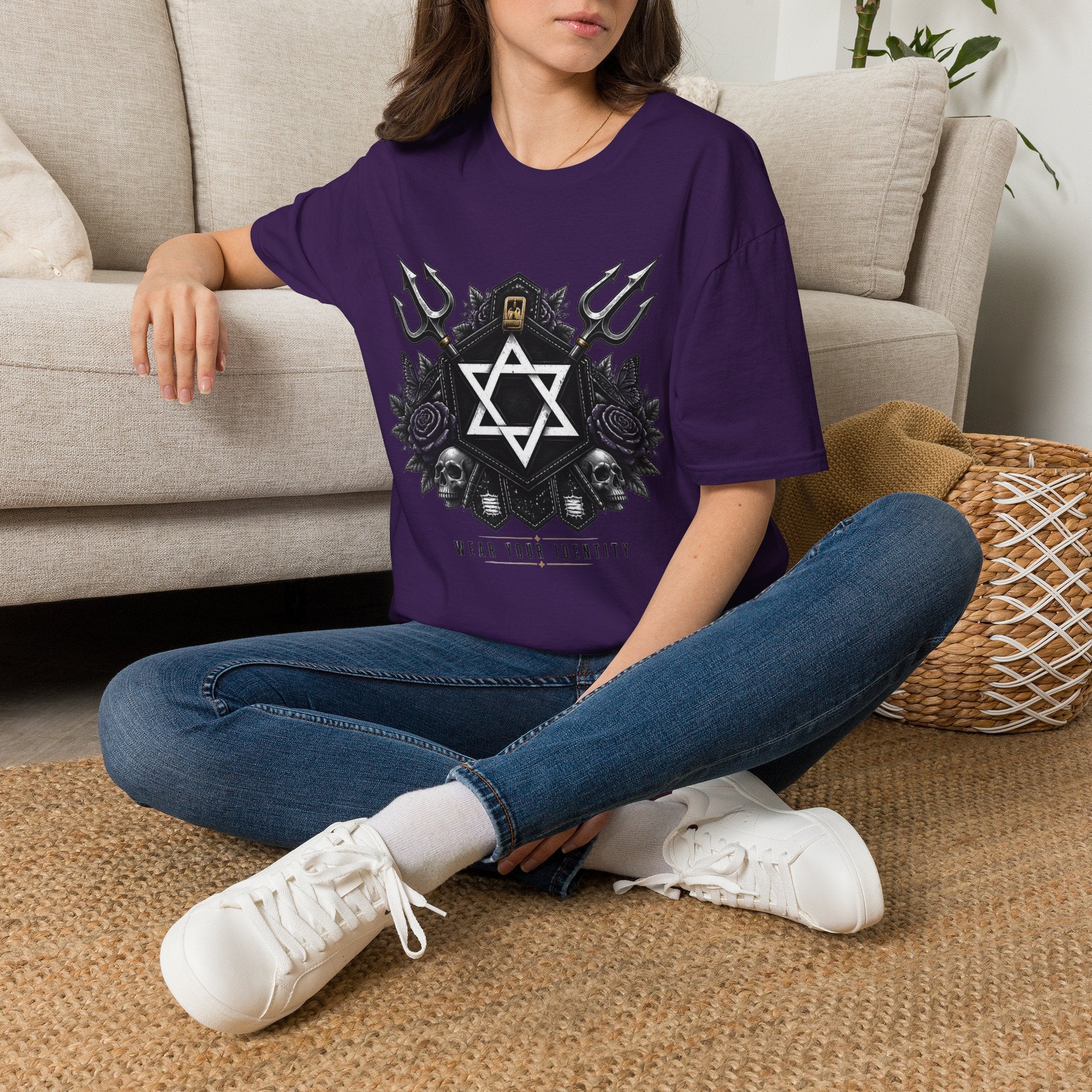 WEAR YOUR IDENTITY black rose