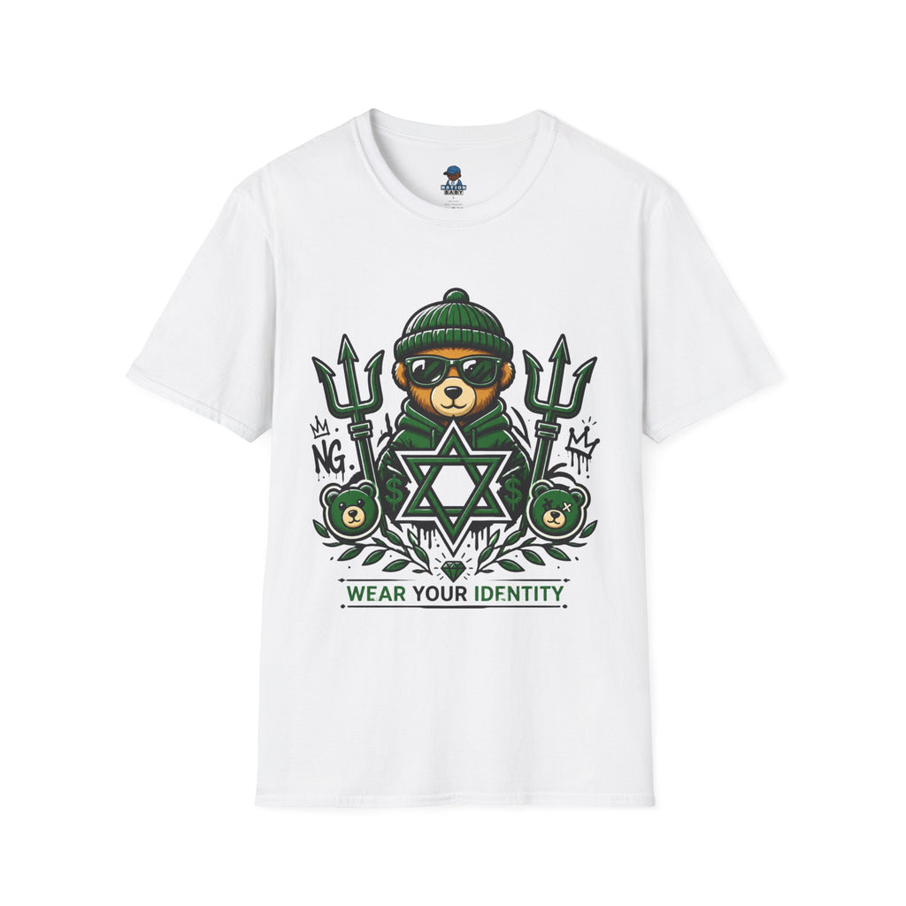 WEAR YOUR IDENTITY  green bear
