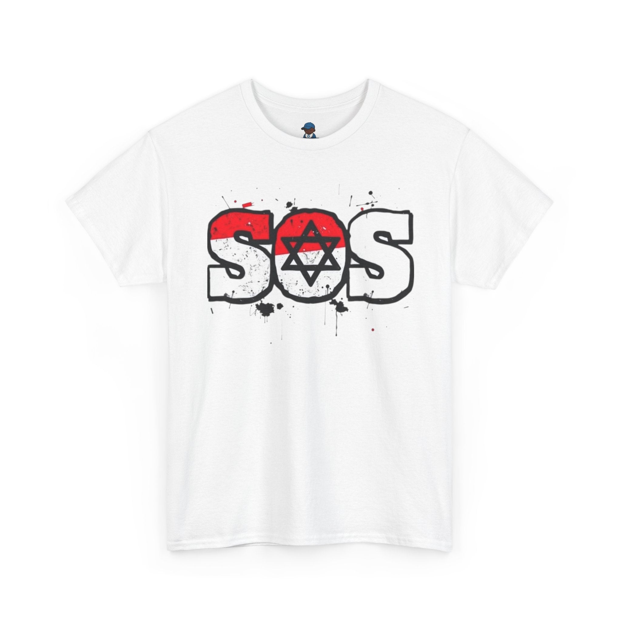 Red and white SOS