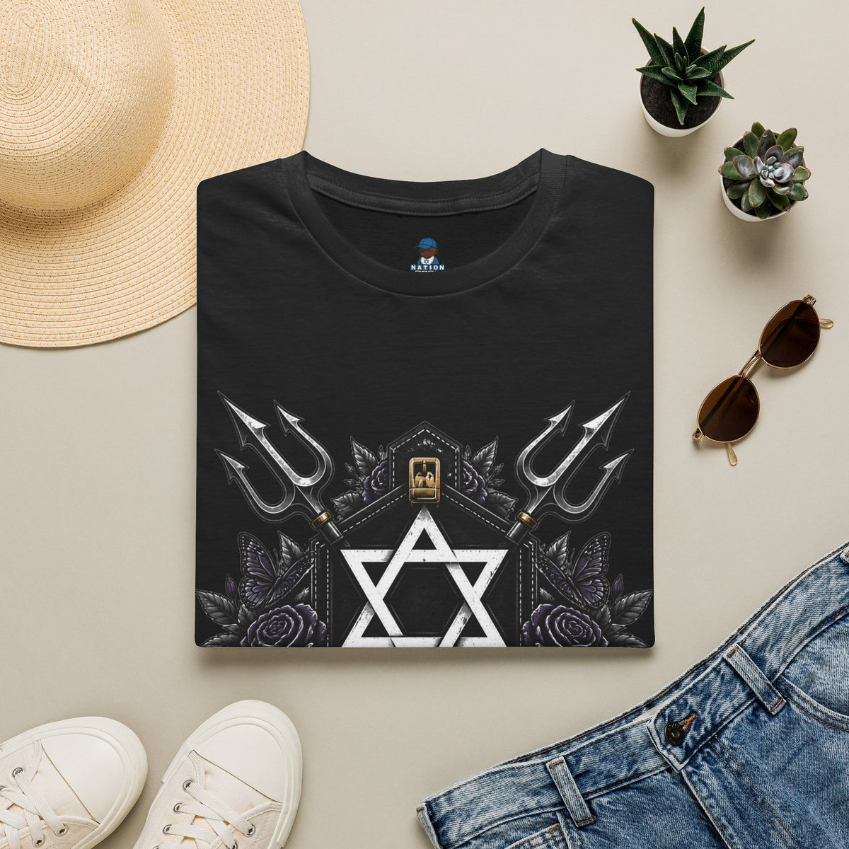 WEAR YOUR IDENTITY black rose