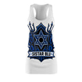 Copy of Racerback Dress - Purple Graffiti Star of David Streetwear