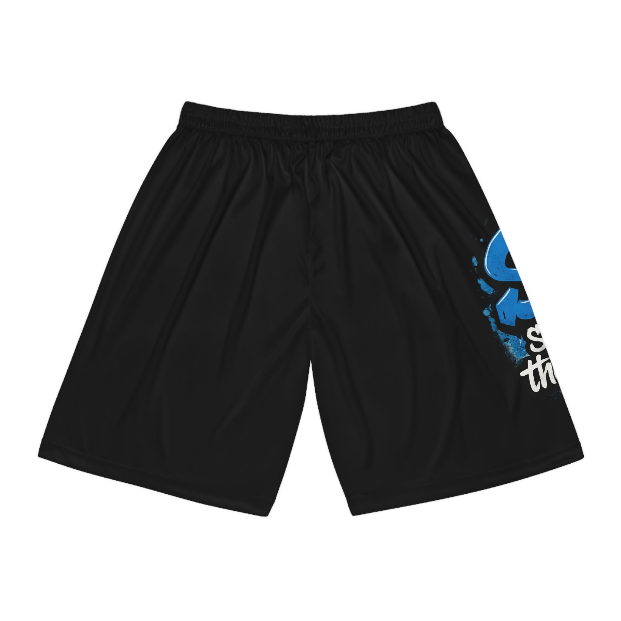 Copy of Graffiti Basketball Shorts – 'BASK' Urban Streetwear Athletic Shorts