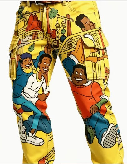 WEAR YOUR IDENTITY fat albert gang pants