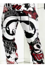 WEAR YOUR IDENTITY white rhino pants